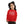 Toddler Sweatshirt - "Love Thy Neighbor" Repeated Graphic Crewneck (Red)